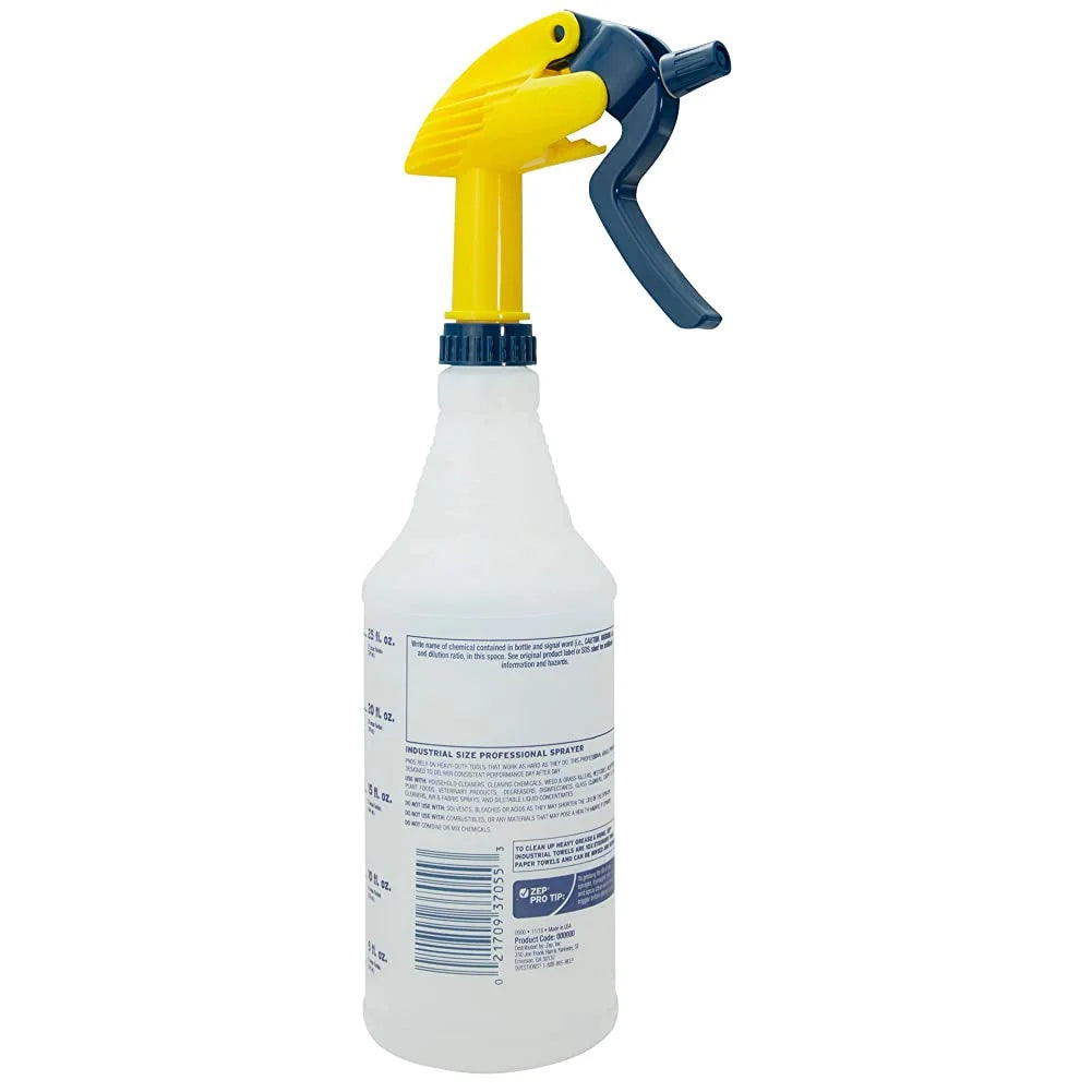 Mold and Mildew Stain Remover 1 Gal (Case of 4) with Bleach Resistant Sprayer Bottles (Case of 12) L21979