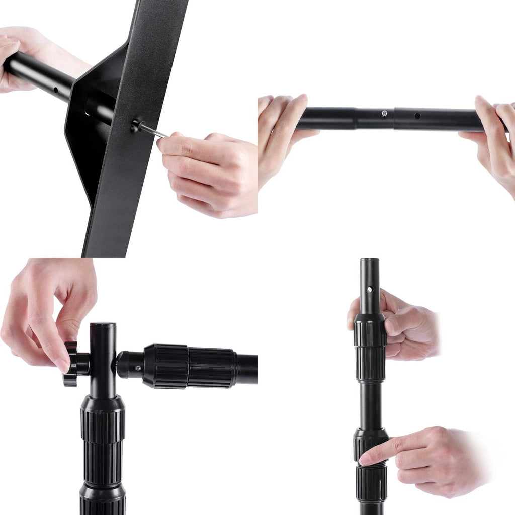 Heavy Duty Backdrop Banner Stand Kit with Carrying Bag B94485