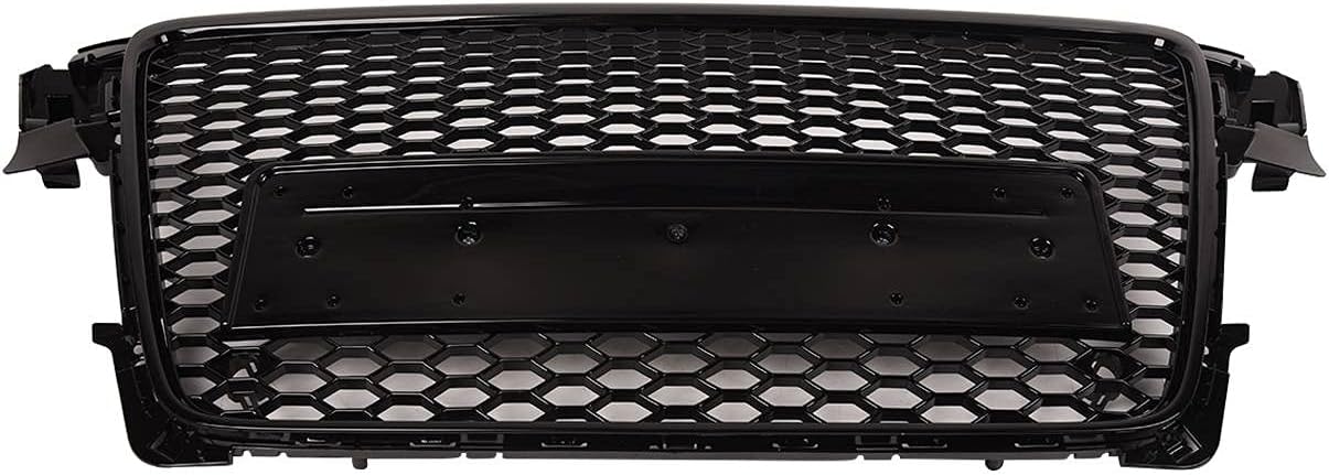 Gloss Black Front Mesh Grille for Audi A4 Sedan N969