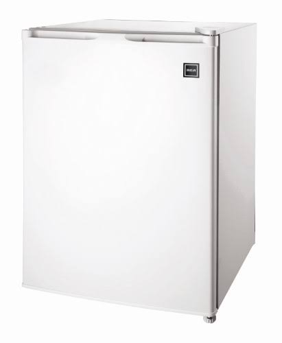 White 2.6 Cu ft Single Door Mini Fridge W76507