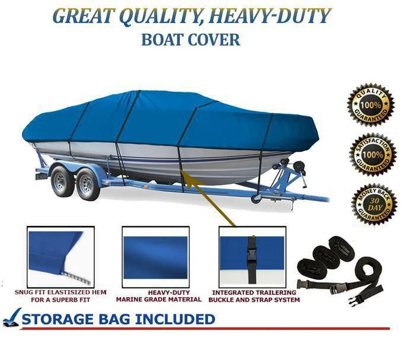 Blue Boat Cover K69025