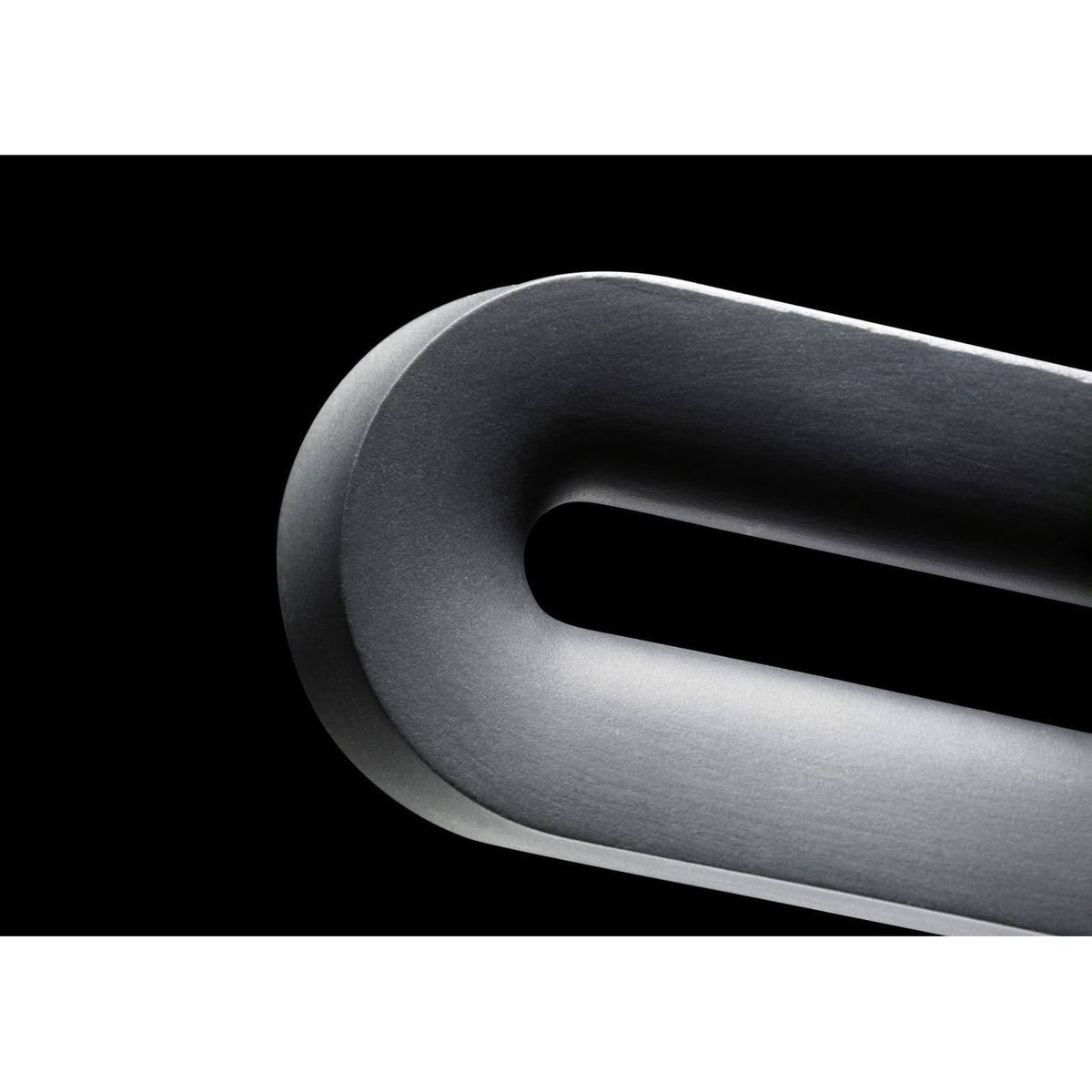 Charcoal Oval Cabinet Pull V61509