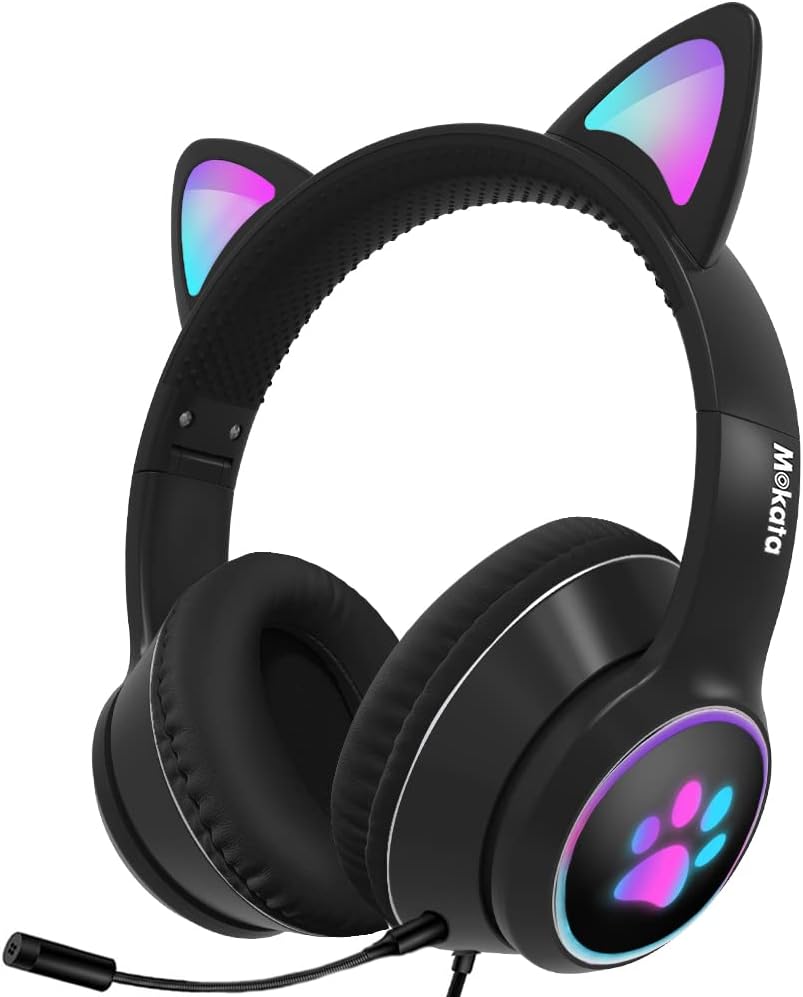 Navy Blue Wired Over Ear Gaming Headset with Microphone R419