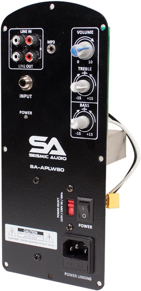 120 Watt Class AB Plate Amplifier for Loudspeaker Cabinets G76042