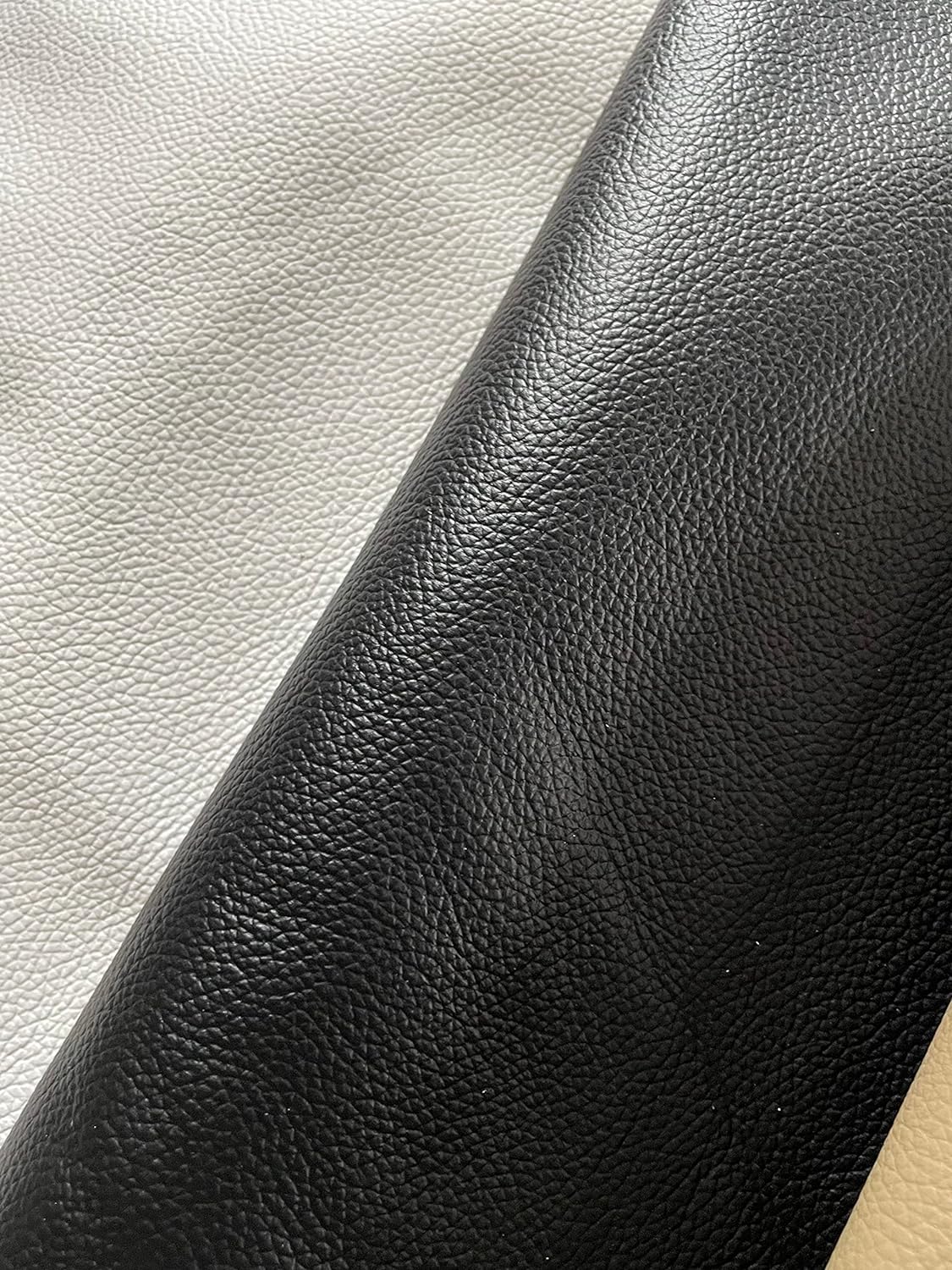 Black Cowhide Leather Whole Hides 40 Sq Ft U752187