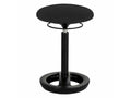 Black Backless Drafting Chair M855