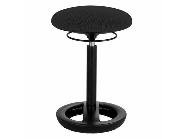 Black Backless Drafting Chair M855