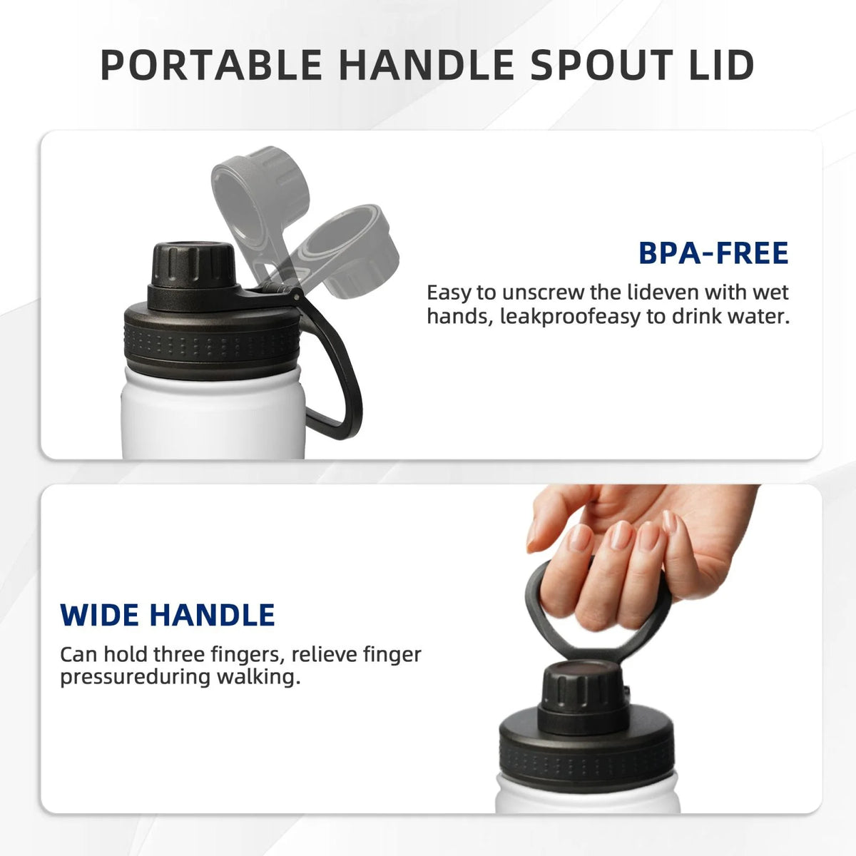 Insulated Stainless Steel Water Bottle 18OZ I656275