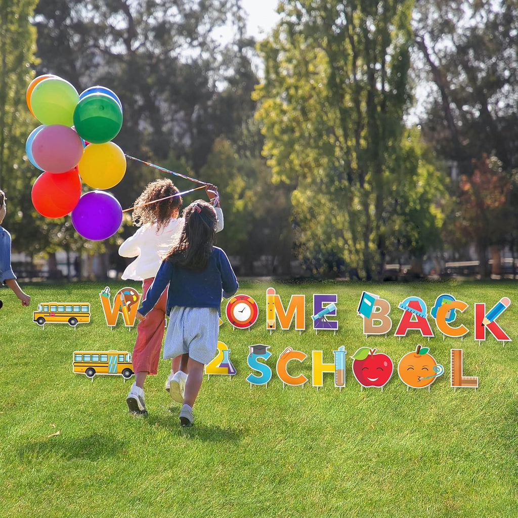20pcs Yard Sign Letters Stakes Included Pack of 2 V280