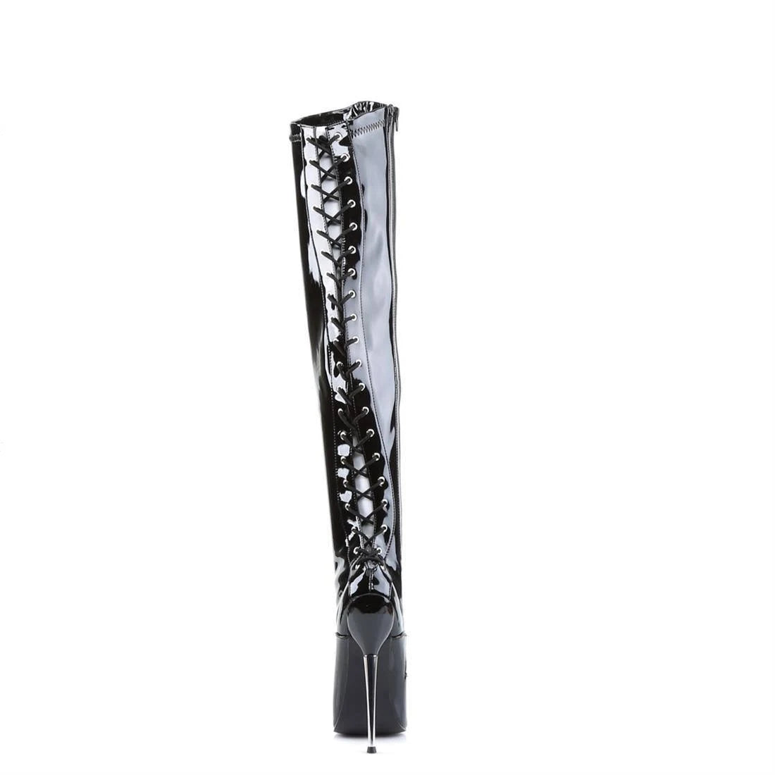 Black Stretch PU Dagger-3060 5 K314