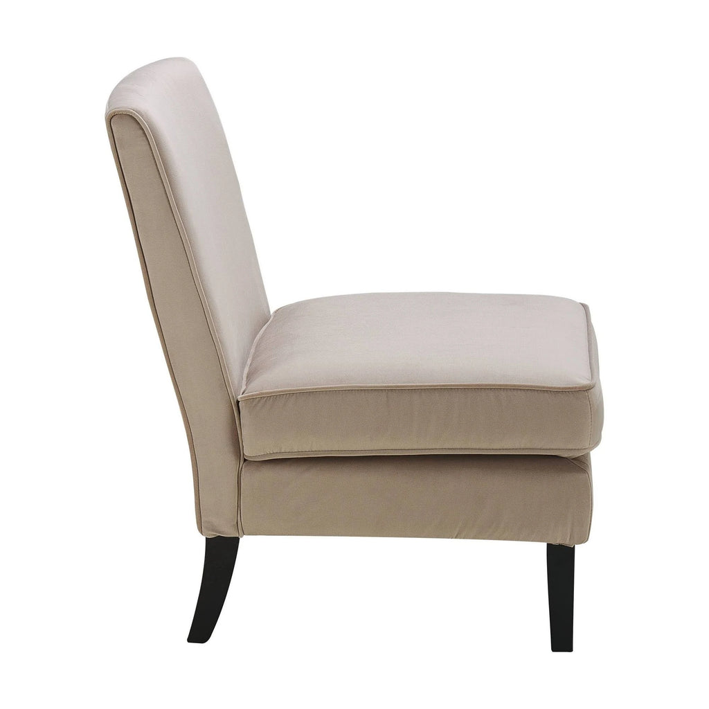 Taupe Olivia Chair and Ottoman B673201