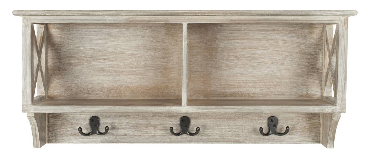 Grey Hanging Storage Wall Rack G836