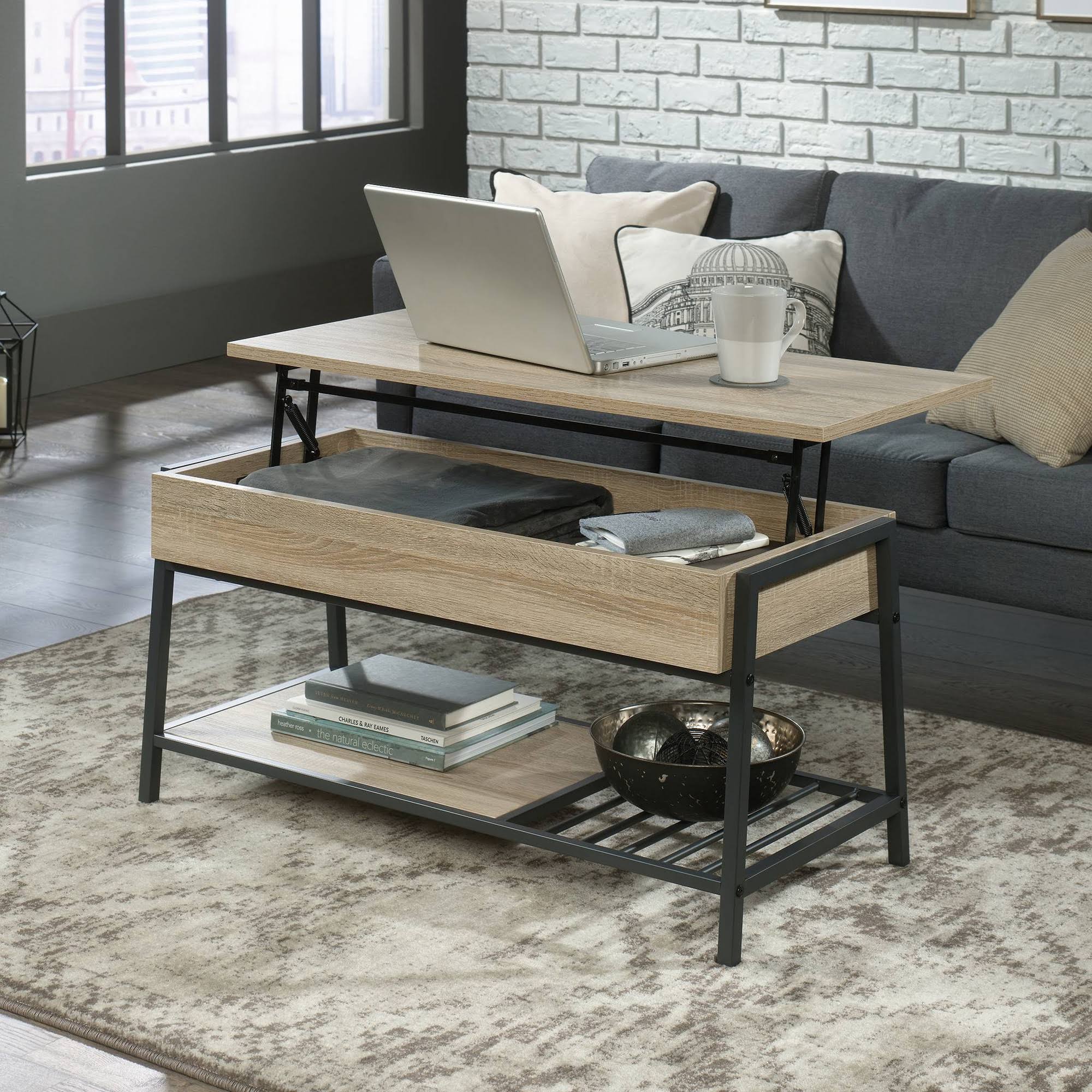 Lift Top Coffee Table in Charter Oak S760