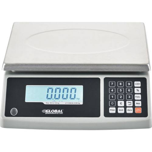 Electronic Counting Scale, 60 lb. Capacity x .002 lb Readability N573431