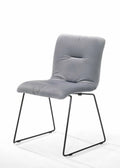Grey Fabric Dining Chair (Set of 2) W498