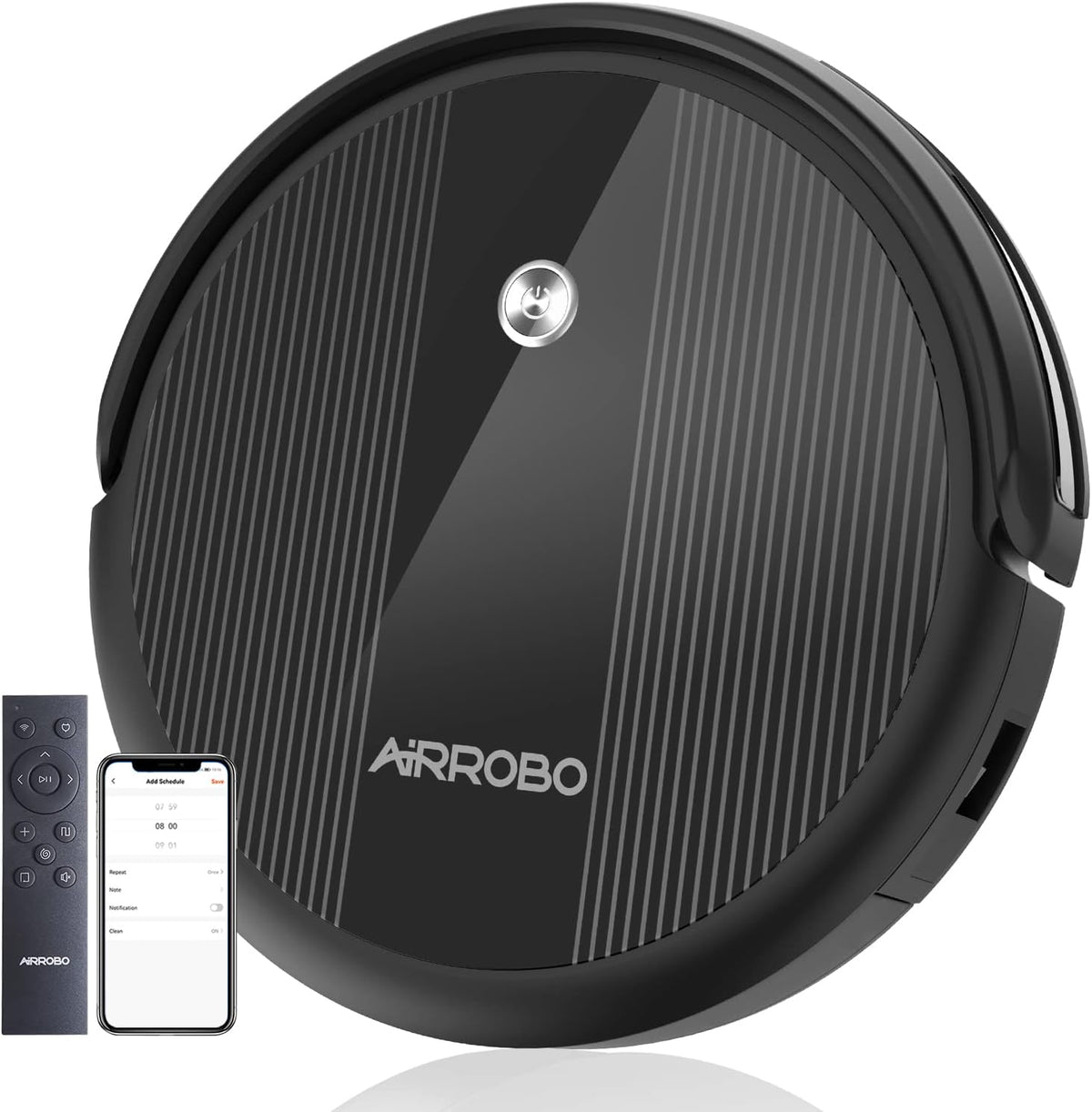 Robot Vacuum Cleaner, 2600Pa Suction, WiFi Connected, Self Charging T610