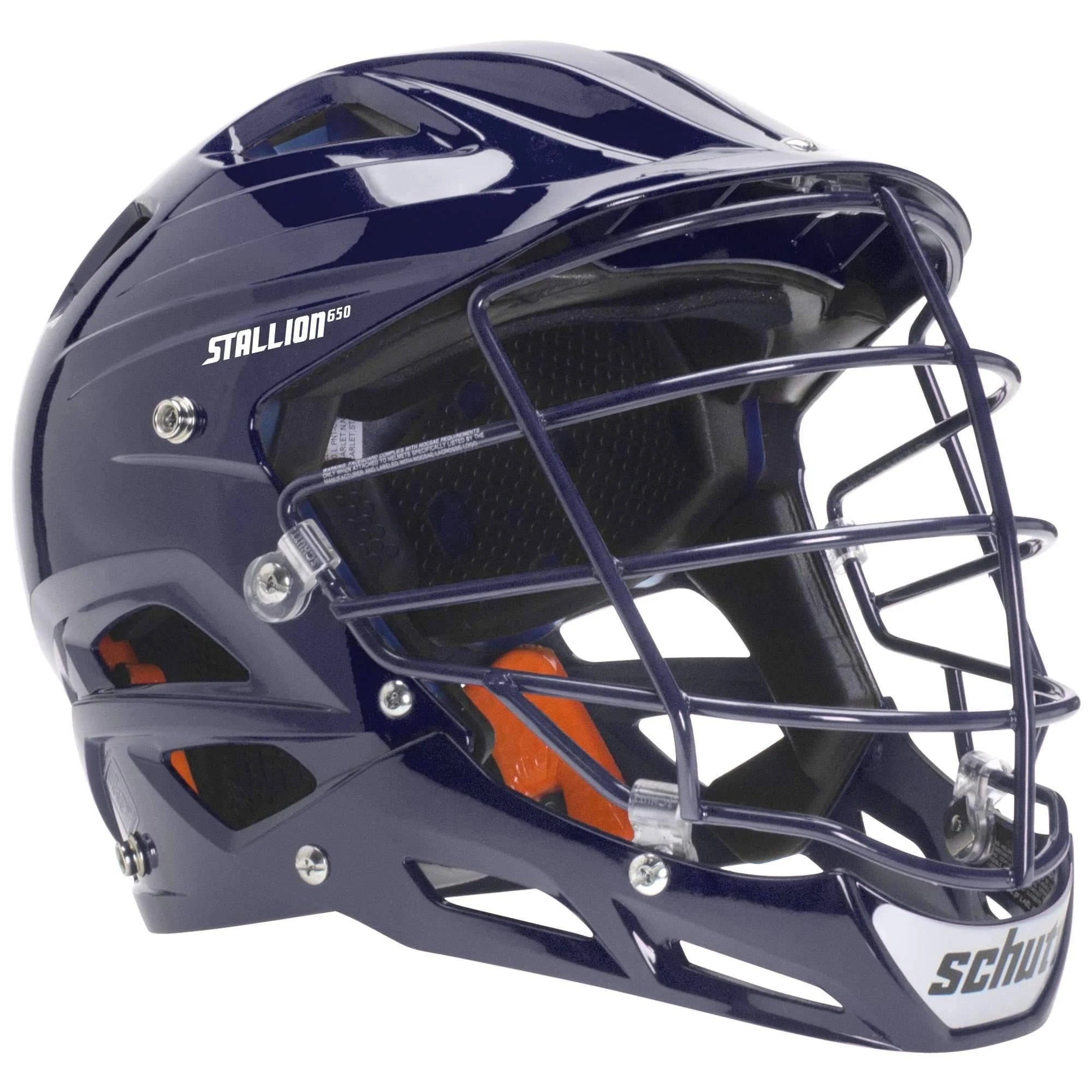 Navy Youth Lacrosse Helmet Q587921