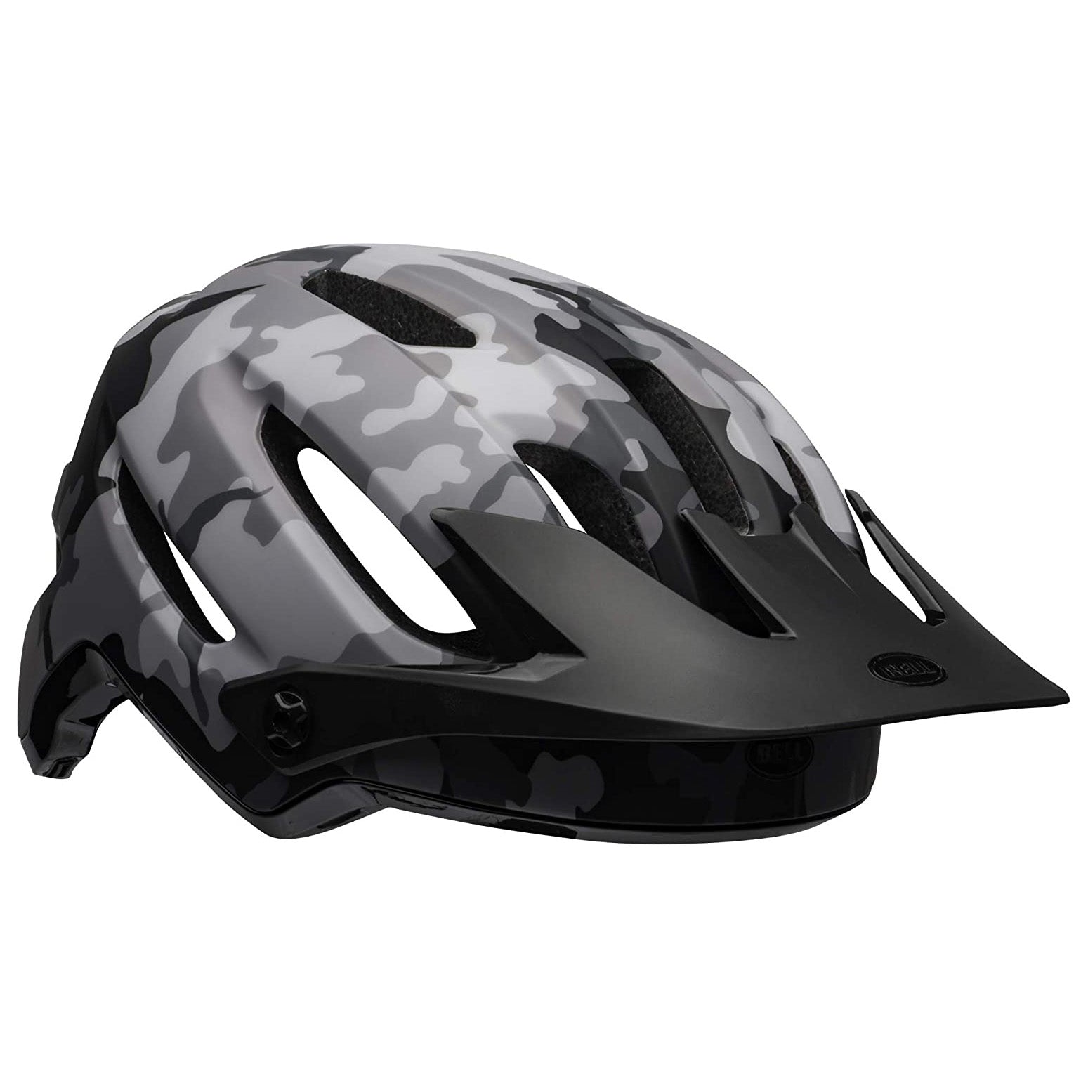 Matte Gloss Black Camo MTB Bike Helmet N2611