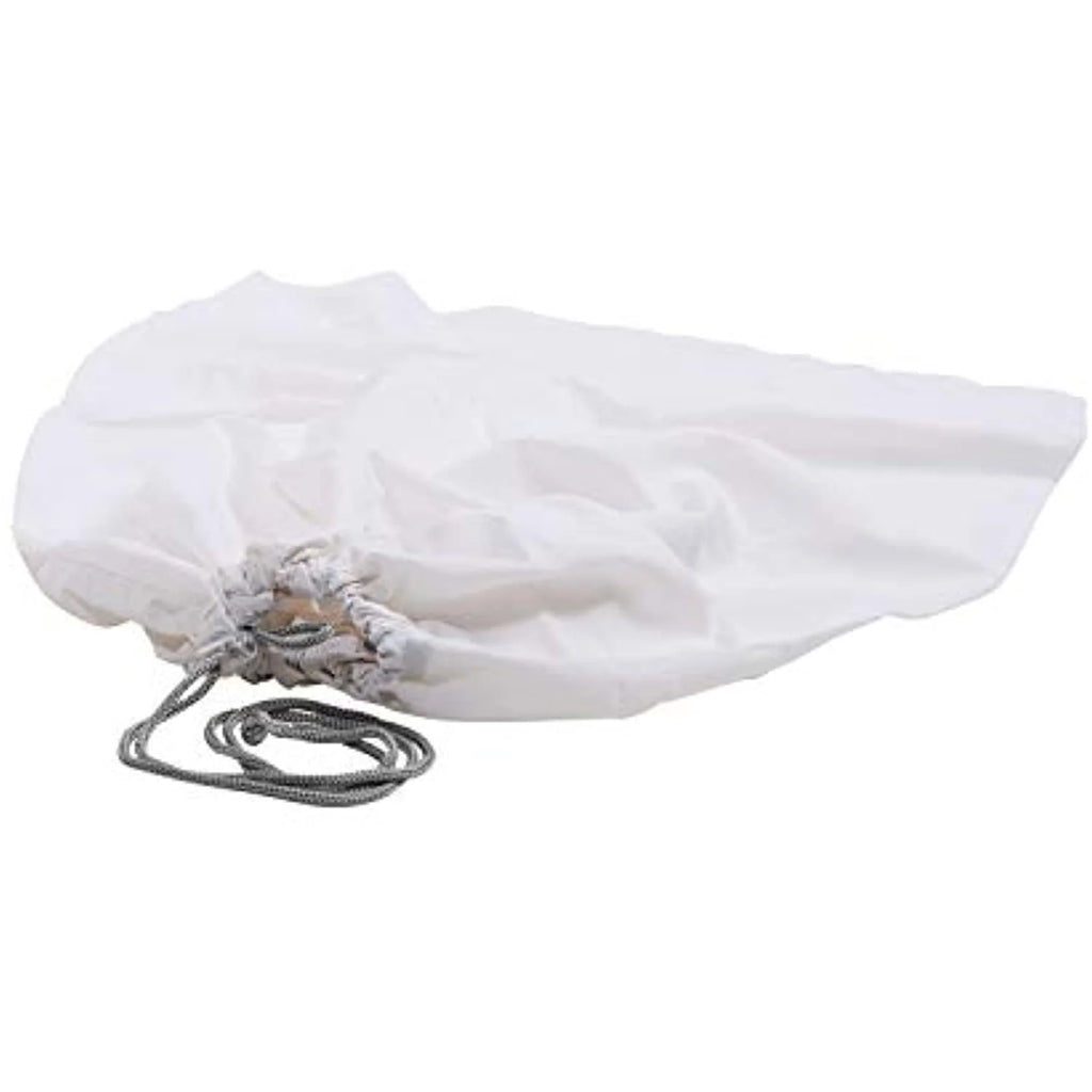 White Nylon Drawstring Carcass Bag B689
