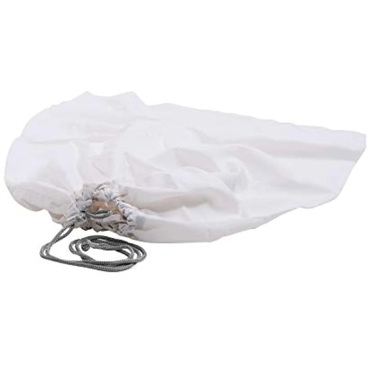 White Nylon Drawstring Carcass Bag B689