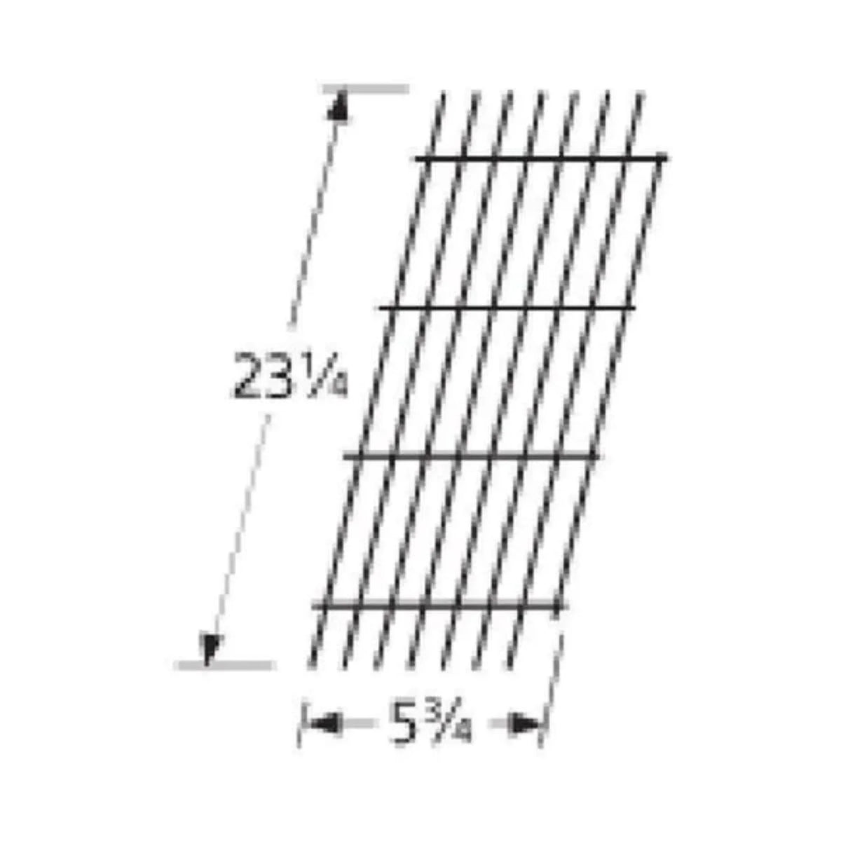 Porcelain Steel Wire Cooking Grid Replacement for Viking Gas Grill I862885