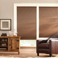 Mocha Cordless Blackout Cellular Shade - 52 in. W x 64 in. L P4659