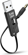 Black Bluetooth 5.0 Receiver with USB DAC 3.5mm AUX, Pack of 2 B669