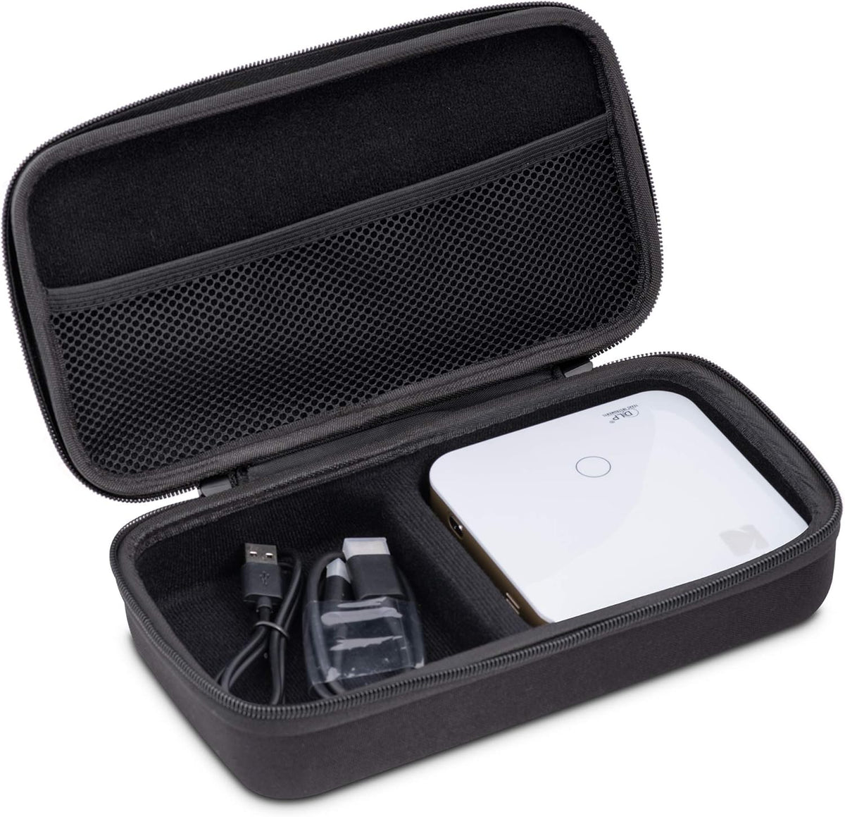 Pocket Projector with Built-in Speaker and EVA Travel Case B4256