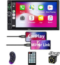 7-Inch Double Din Car Stereo Receiver with Touchscreen X2323