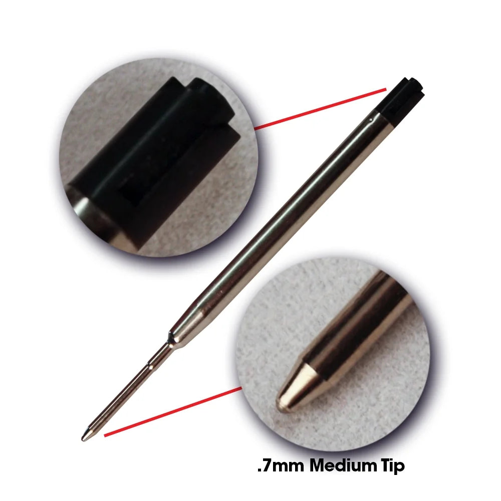 24 Black G2 Gel Ballpoint Pen Refill X23688