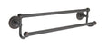 Pewter Double Towel Bar W46850