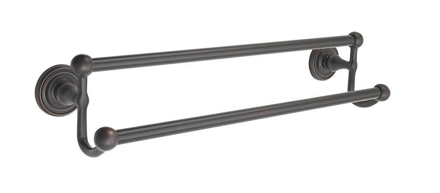 Pewter Double Towel Bar W46850
