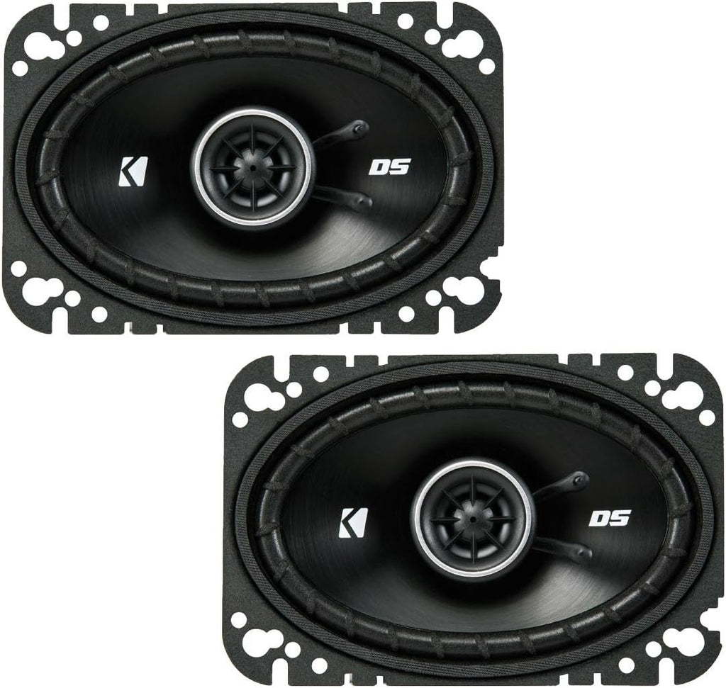 4x6-Inch Coaxial Speakers, 4-Ohm A2872