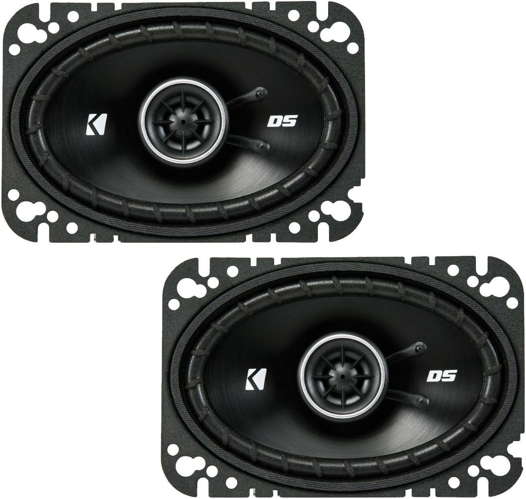 4x6-Inch Coaxial Speakers, 4-Ohm A2872