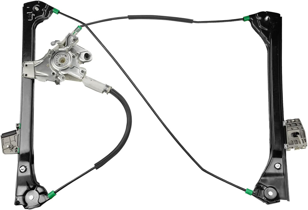 Power Window Regulator without Motor Front Right Passenger Side Pack of 2 F125557