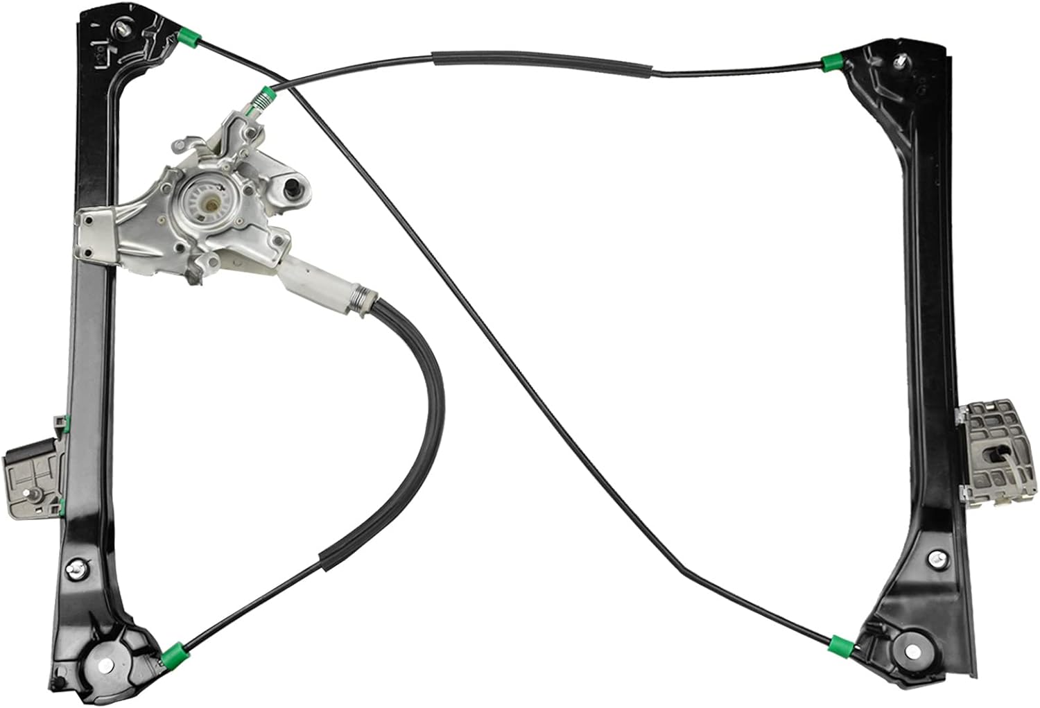 Power Window Regulator without Motor Front Right Passenger Side Pack of 2 F125557