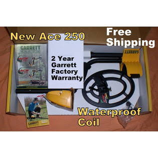 Metal Detector Ace 250 with Waterproof Coil U24781