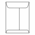 6-1/2 x 9-1/2 inch White Kraft Center Seam Catalog Envelopes, Box of 500 G118033