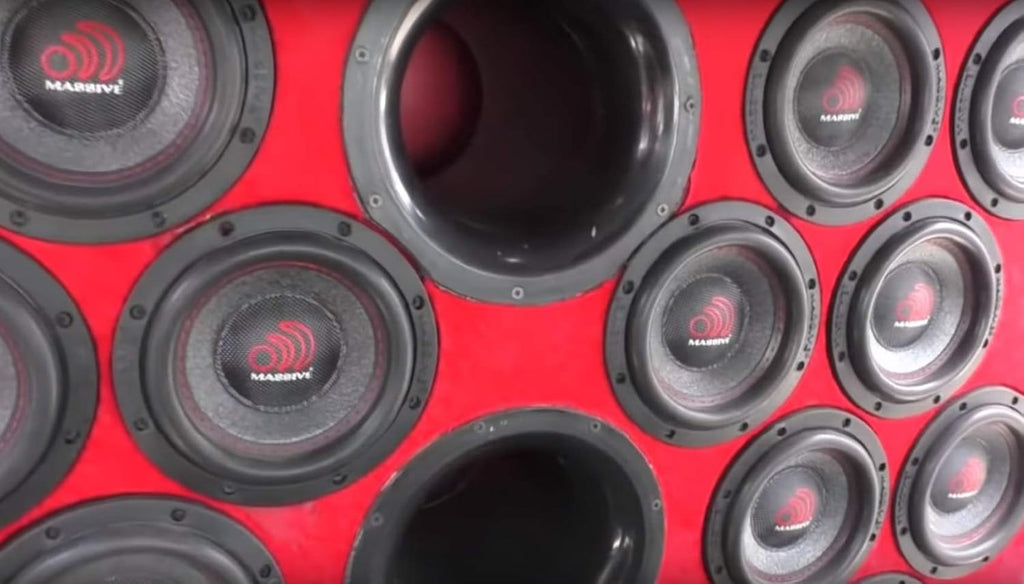 8 Inch Car Audio Subwoofer, 500 Watt RMS, Dual 4 Ohm F213