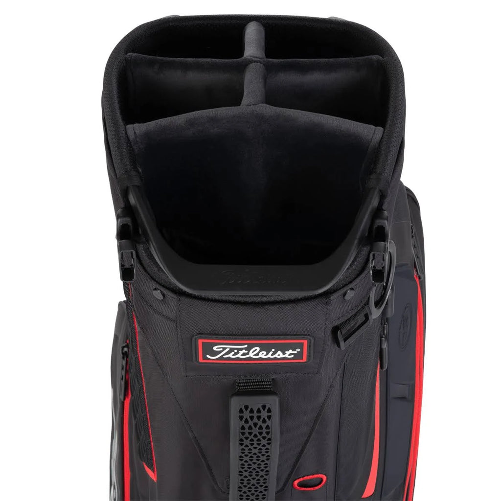 Black Red Stand Bag R3829