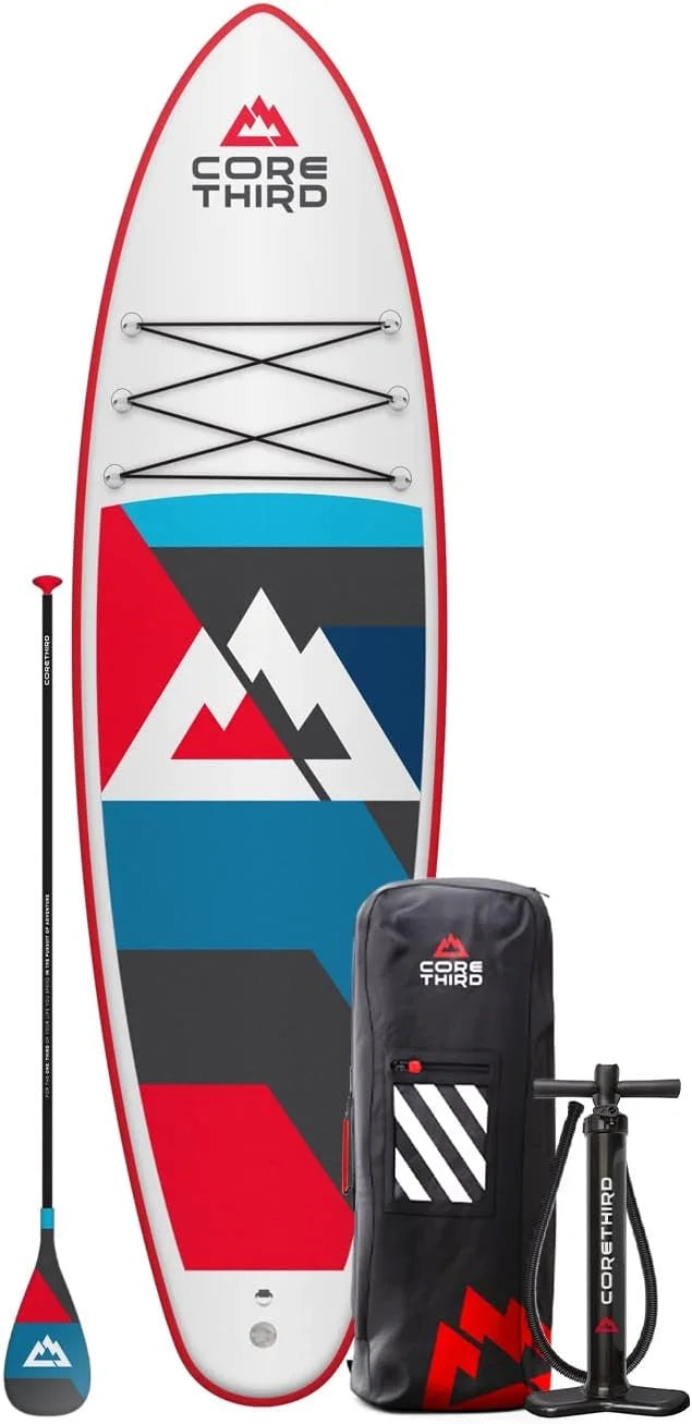 10'6" Inflatable Paddle Board with Complete SUP Kit S617326