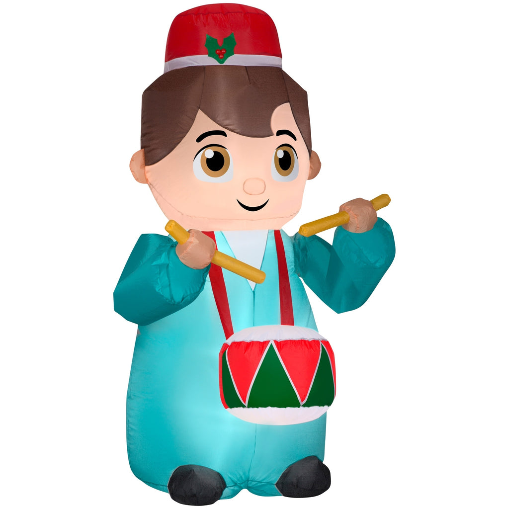 Animated Airblown Christmas Drummer J7019