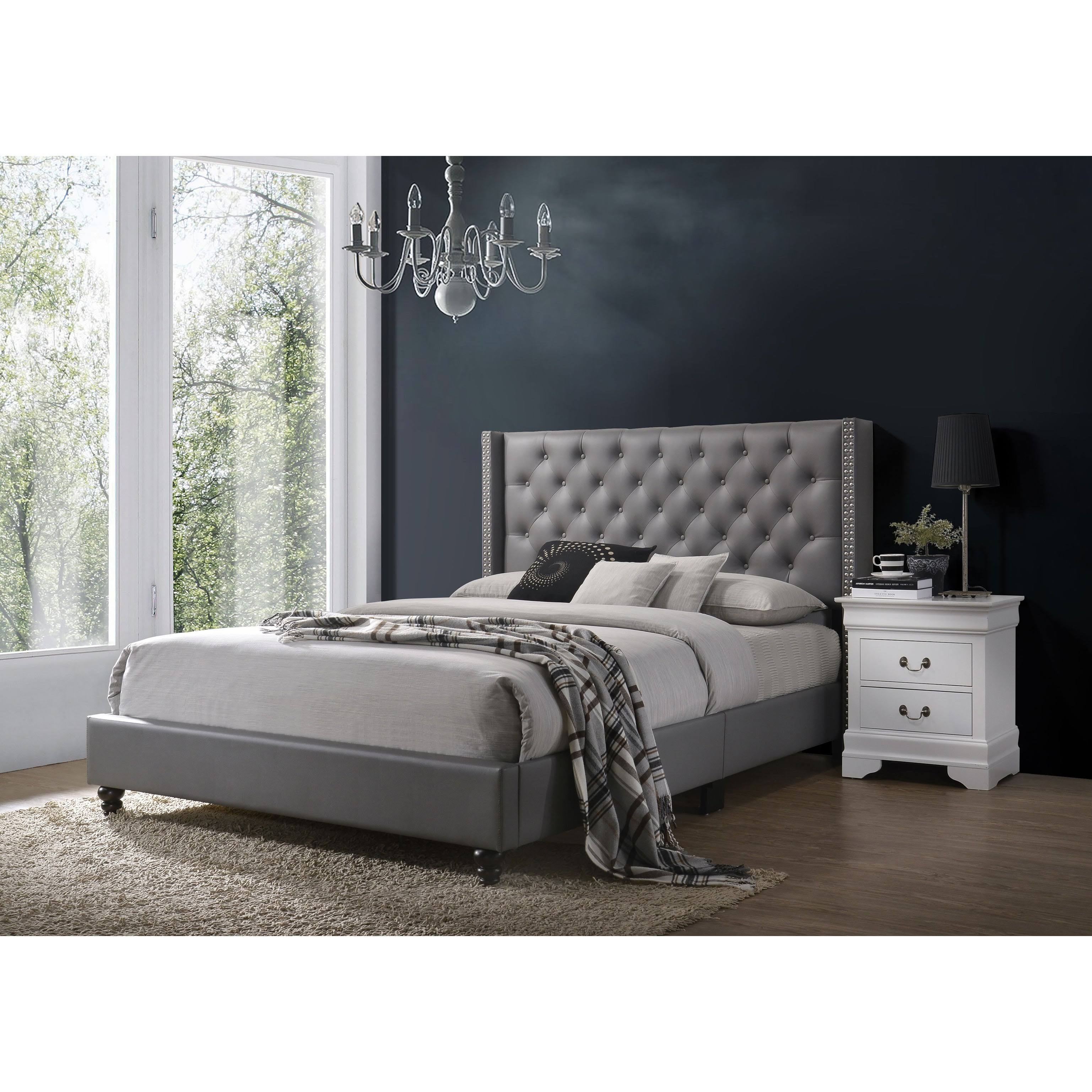 Tan King Bed F787974