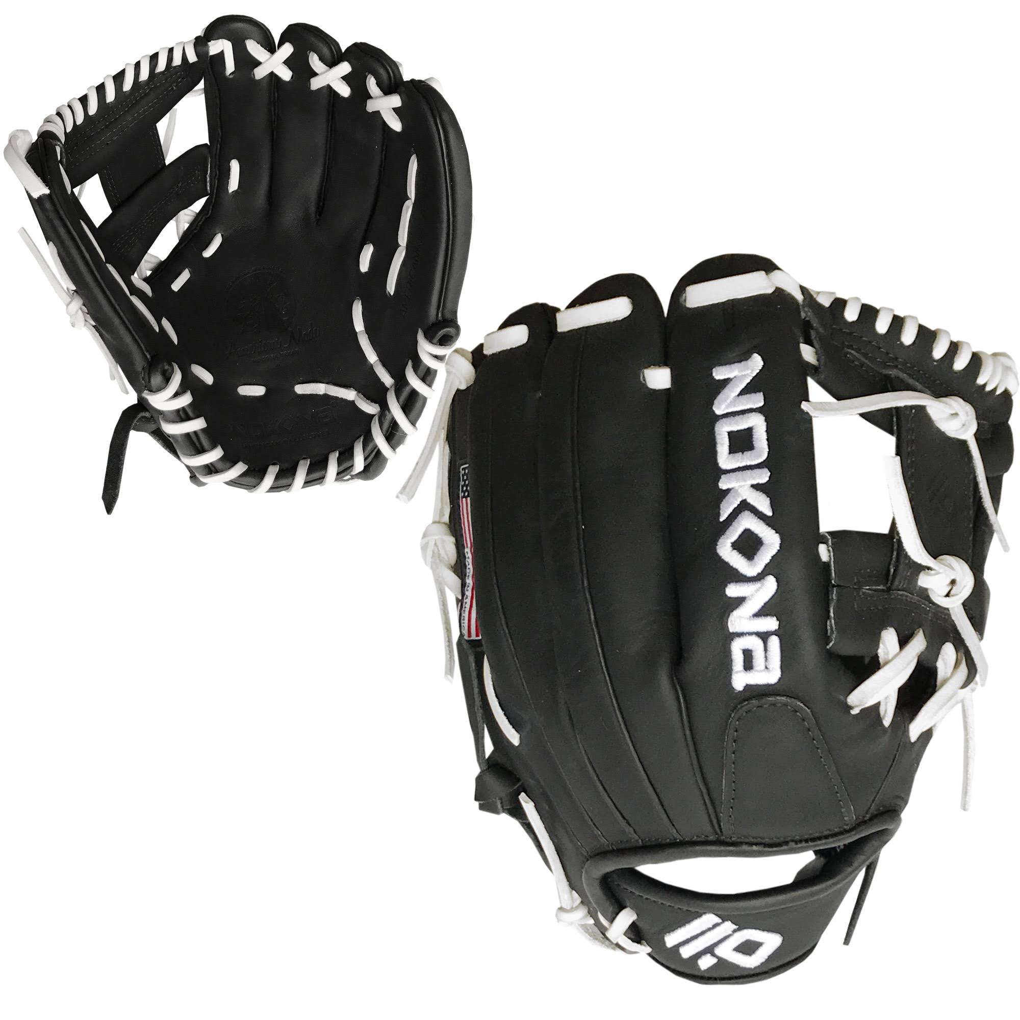 Black 11.5 inch Baseball Glove L271