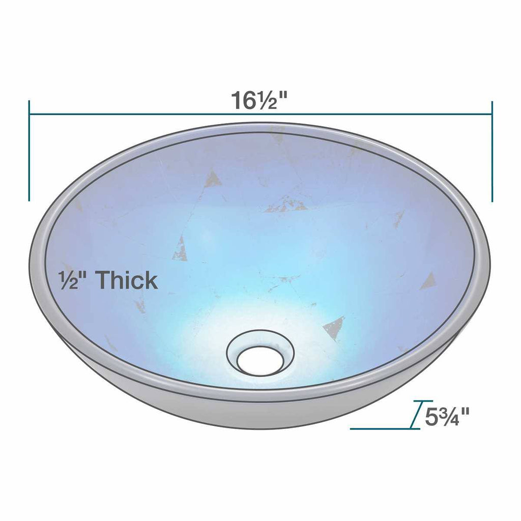 Glass Vessel Sink Z7850