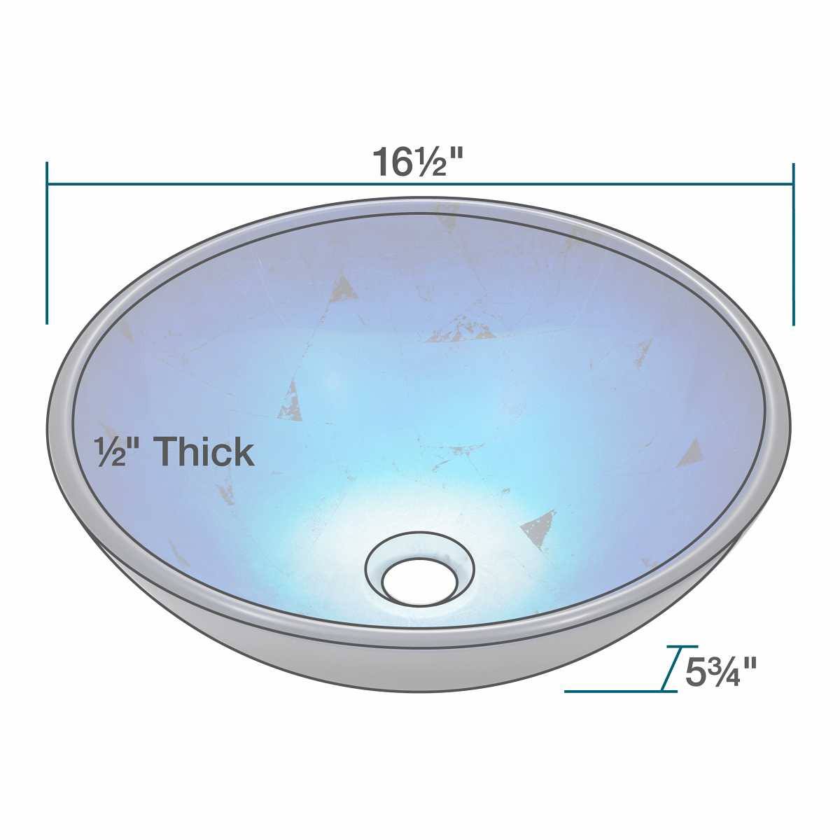 Glass Vessel Sink Z7850