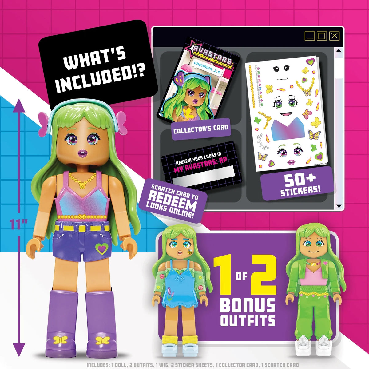 Fashion Doll with Bonus Outfit L495