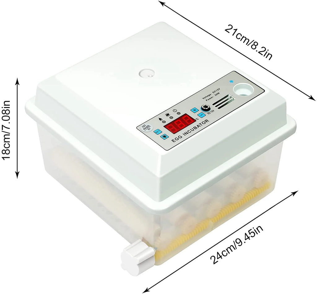 16 Eggs Incubator with Automatic Egg Turner G25291