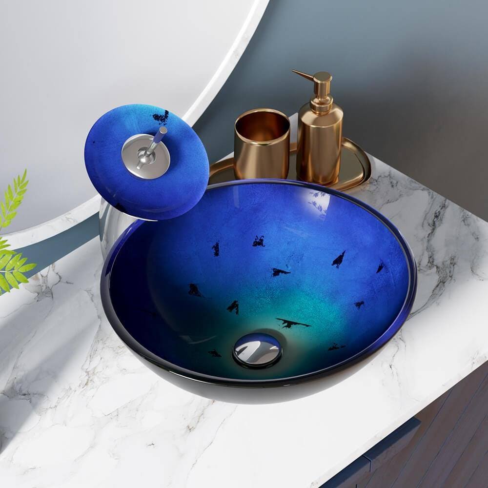 Glass Vessel Sink Z7850