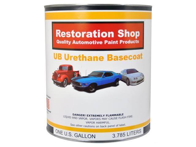Jet Black 1 Gallon Urethane Basecoat Car Auto Body Paint K3443
